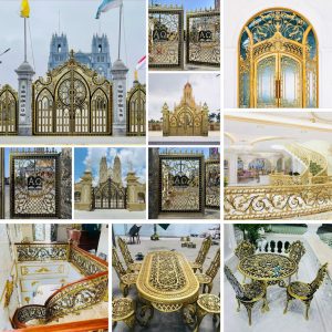 bảng giá lan can nhôm đúc